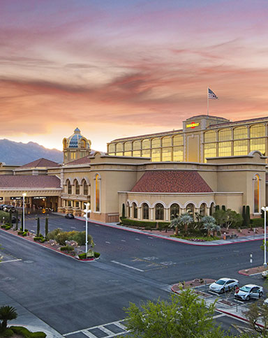 suncoast exterior at sunset