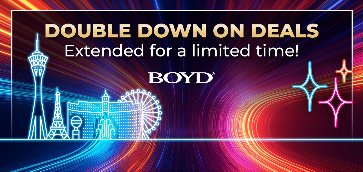 double down on deals hotel sale at Boyd