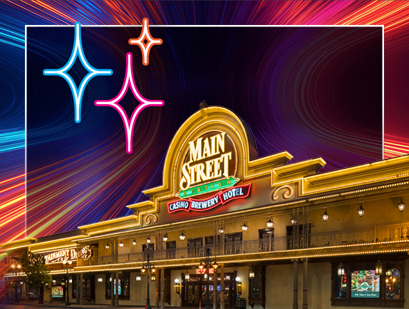 main street station with stars for fabulous sale