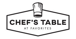 chef's table at favorites logo
